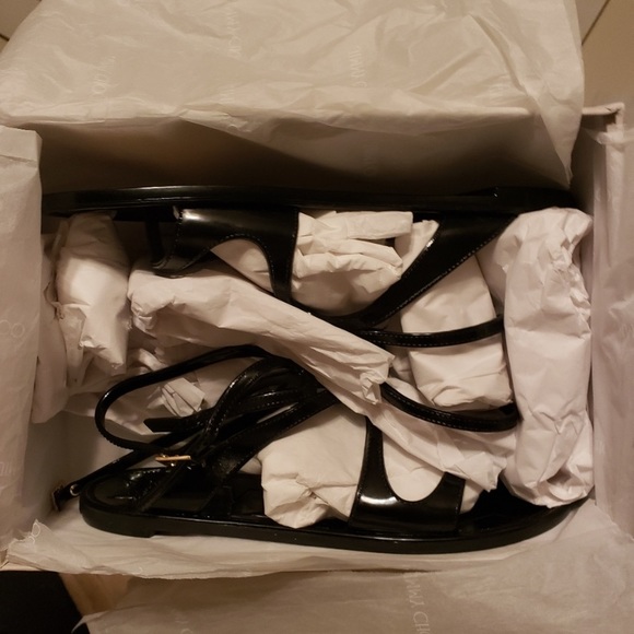 Jimmy choo lance jelly sandals new - Picture 4 of 6